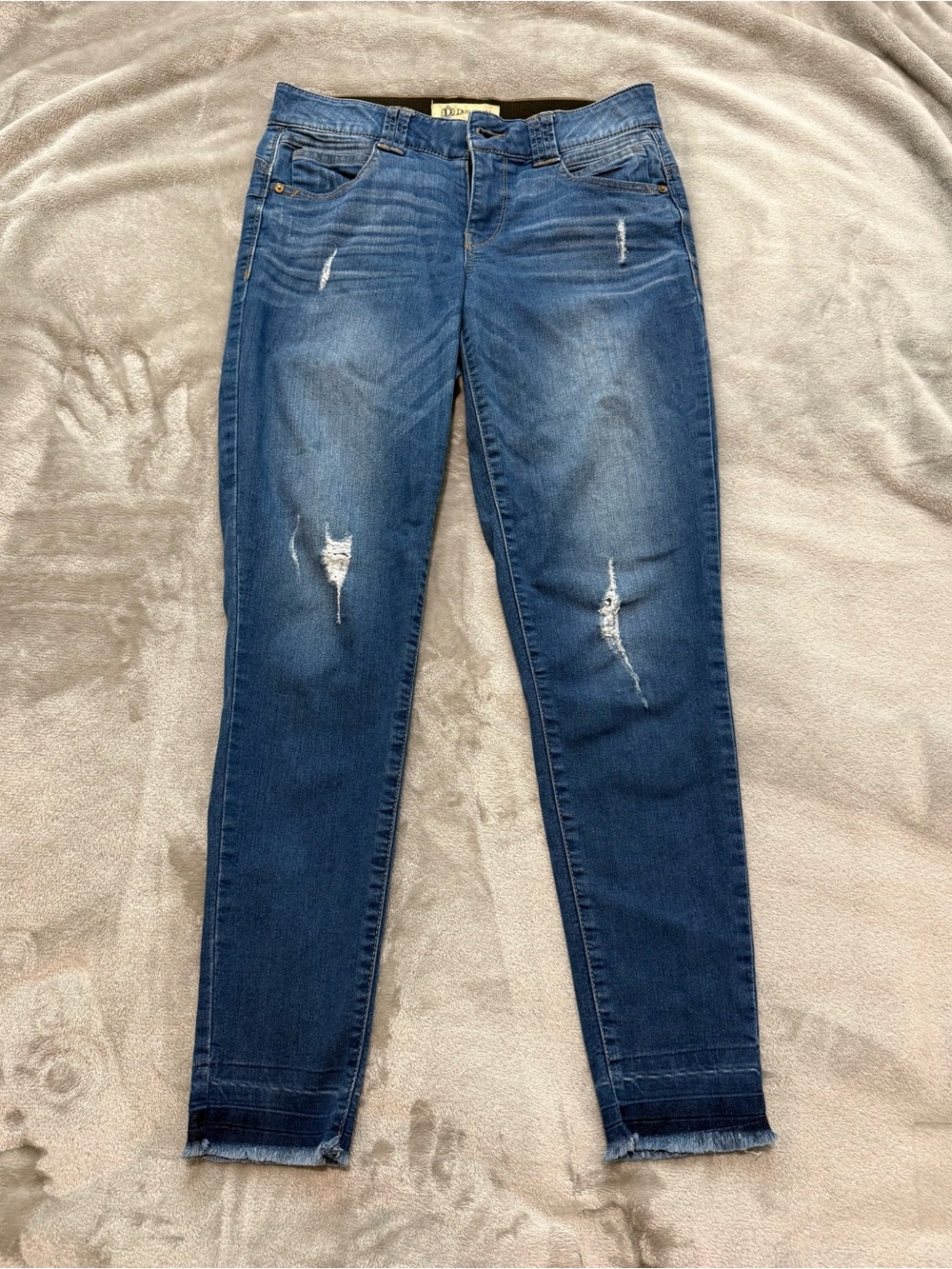 Democracy Ab Technology Distressed Skinny Jeans